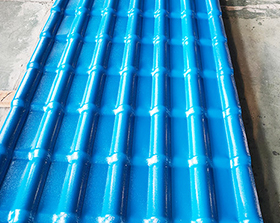 海洋藍色樹脂瓦 海洋藍色樹脂瓦